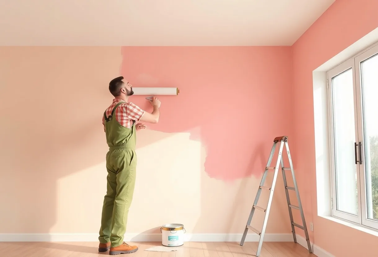 Peintre Pamiers 09100 en intervention sur un chantier